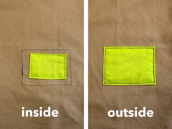 Make a Fabric Patch, Troubleshooting: crwdns2935265:013crwdnd2935265:02crwdnd2935265:03crwdne2935265:0