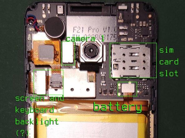 Disassembling Duoqin F21 Pro, The phone is dissasembled: crwdns2935265:06crwdnd2935265:03crwdnd2935265:03crwdne2935265:0