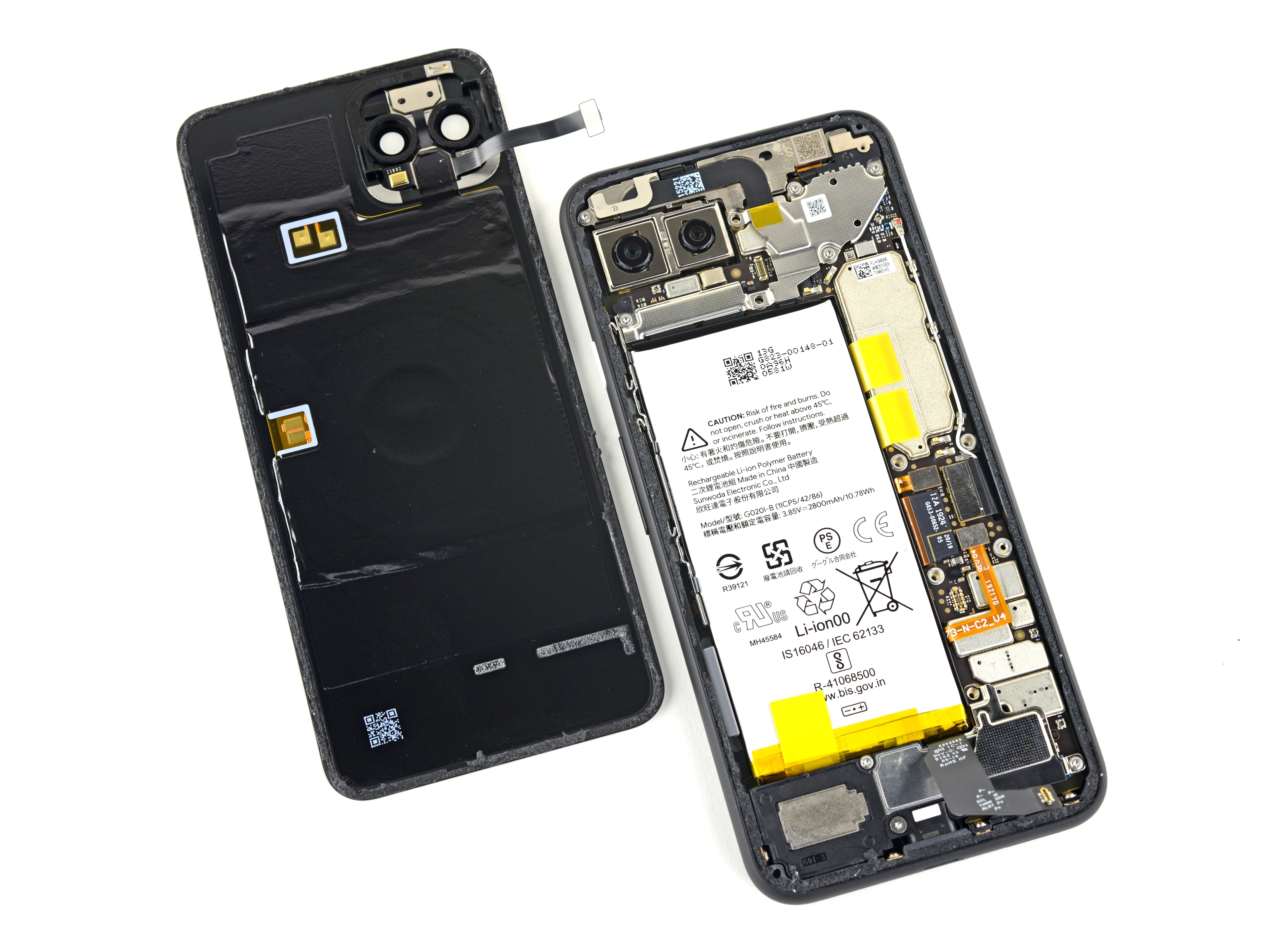 pixel6pro 128GB SIMフリー　背面ヒビあり ケース着けずに使用して、落として背面パネルが割れてしまった