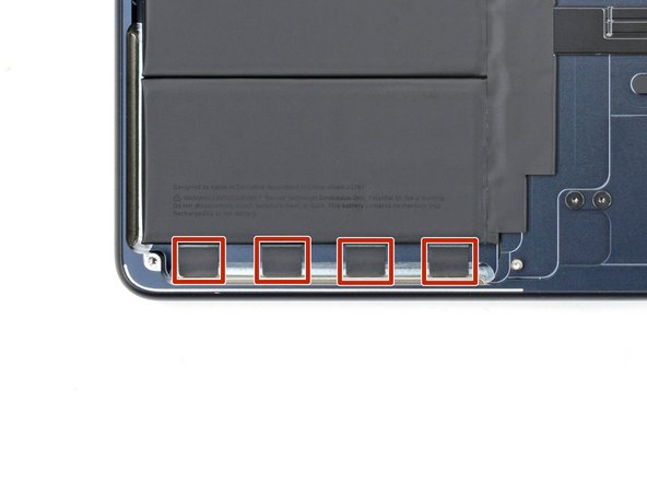 MacBook Air 15" 2024 Battery Replacement, Battery adhesive information: crwdns2935265:018crwdnd2935265:02crwdnd2935265:03crwdne2935265:0