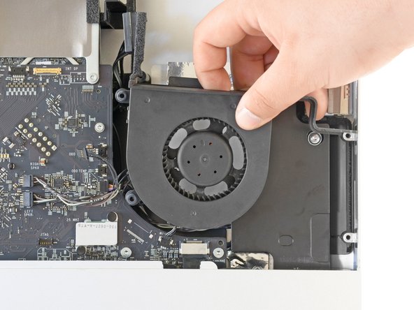 iMac Intel 27" EMC 2429 Optical Drive Fan Replacement, Optical Drive Fan: crwdns2935265:015crwdnd2935265:03crwdnd2935265:03crwdne2935265:0