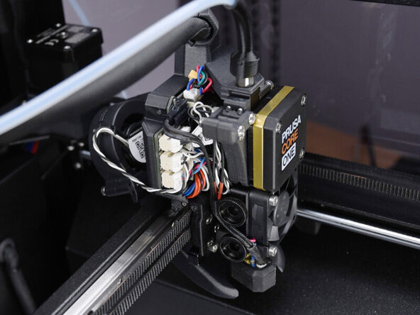 Prusa CORE One Nozzle Replacement, Removing Nextruder Undercovering: crwdns2935265:05crwdnd2935265:02crwdnd2935265:02crwdne2935265:0