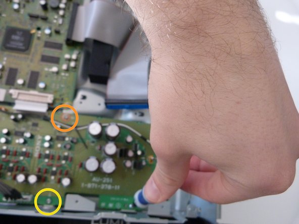 Sony BDP-S1 RC Socket Replacement: step 6, image 2 of 2