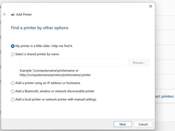 (Windows) Installing a HP LaserJet Printer using the HP UPD, WPP WARNING: crwdns2935265:01crwdnd2935265:03crwdnd2935265:03crwdne2935265:0