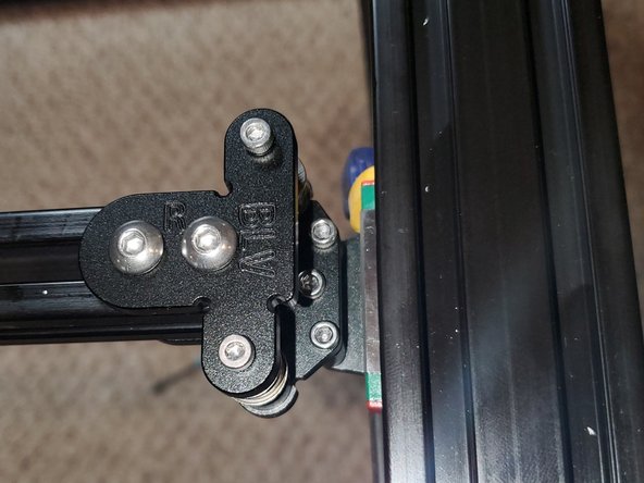 4. X Mount, X 2020 Extrusion: crwdns2935265:05crwdnd2935265:03crwdnd2935265:03crwdne2935265:0