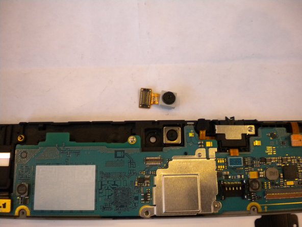Samsung Galaxy Tab 8.9 Front Facing Camera Replacement, Remove Camera: crwdns2935265:07crwdnd2935265:03crwdnd2935265:03crwdne2935265:0