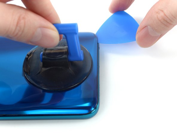 Xiaomi Redmi Note 9S Screen Replacement, Slice the adhesive: step 3, image 2 of 2