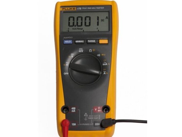 Fluke 175 Multimeter Fuse Replacement, Pre-Disassembly: crwdns2935265:01crwdnd2935265:01crwdnd2935265:01crwdne2935265:0