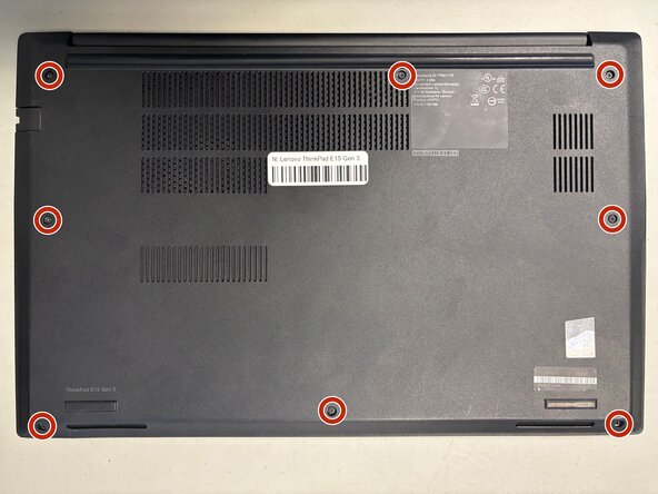 Lenovo ThinkPad E15 Gen 3 Trackpad Replacement, Trackpad: step 1, image 1 of 3