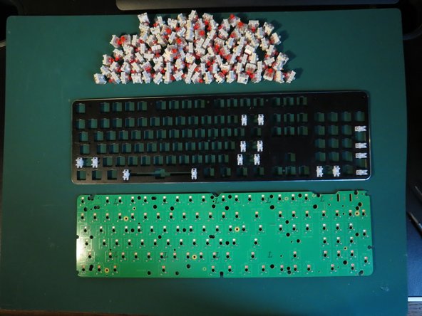Kogan RGB Mechanical Keyboard Teardown, Separate circuit board: crwdns2935265:07crwdnd2935265:02crwdnd2935265:02crwdne2935265:0