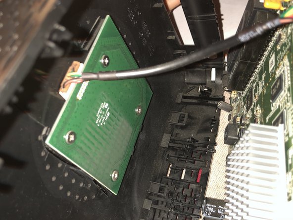 exede internet router Teardown, Unplug internal cord from socket: step 2, image 1 of 3