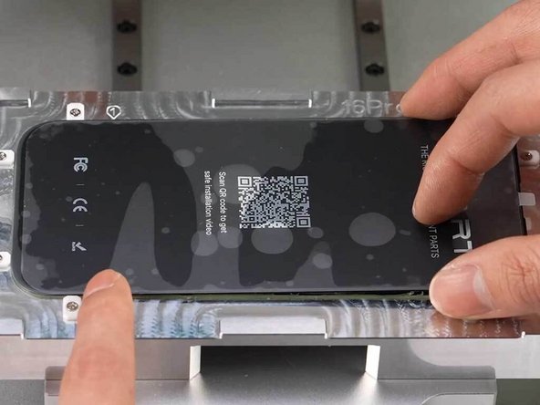 iPhone 16 Pro Screen Refurbishment