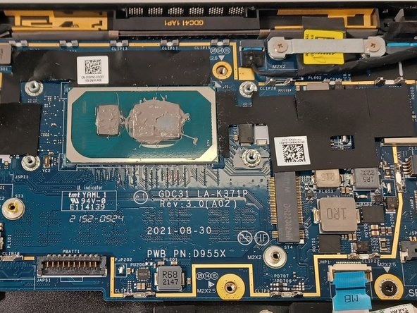 Dell Latitude 7420 Fan Assembly Replacement: crwdns2935265:08crwdnd2935265:03crwdnd2935265:03crwdne2935265:0