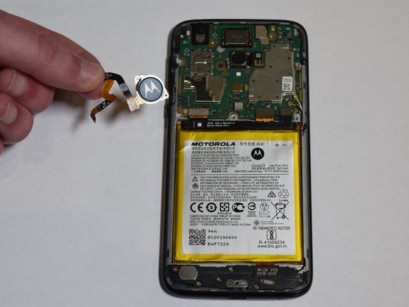 Motorola Moto G7 Play Fingerprint Sensor Replacement: step 6, image 2 of 2
