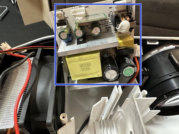 Alliums LED projector AP-020 Teardown, Remove LED light source: crwdns2935265:07crwdnd2935265:02crwdnd2935265:03crwdne2935265:0