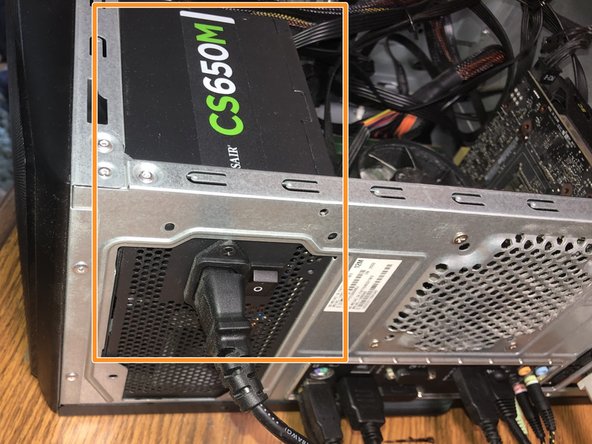 Asus CM1745 Power Supply Unit Replacement, Power Supply: crwdns2935265:03crwdnd2935265:02crwdnd2935265:02crwdne2935265:0