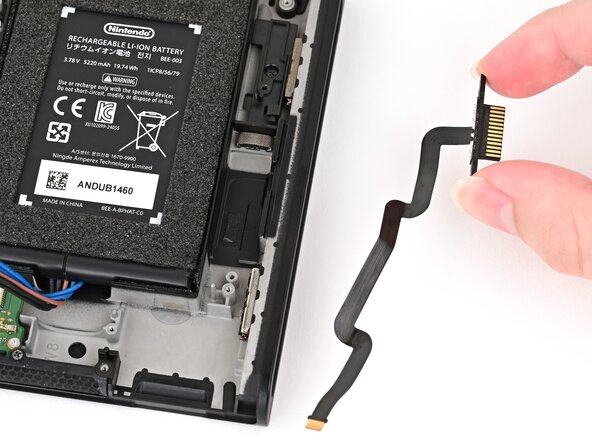 Nintendo Switch 2 Left Joy-Con 2 Connector Replacement, Remove the left Joy-Con 2 connector: crwdns2935265:042crwdnd2935265:03crwdnd2935265:03crwdne2935265:0