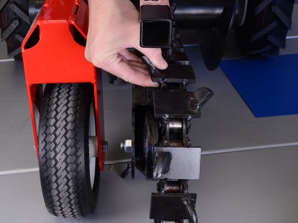 Barreto Trencher E718MTH4S 2016 Chain Roller Spacer Replacement, Move the chain out of the way: step 8, image 3 of 3