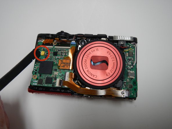 Canon PowerShot ELPH 300HS Power Button Replacement, Power Button: crwdns2935265:08crwdnd2935265:02crwdnd2935265:02crwdne2935265:0