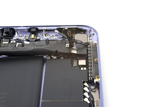iPad Mini 6 Rear Camera Replacement, Disconnect the rear camera: stap 0, afbeelding 2 van 2