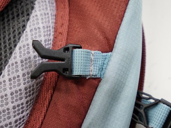 How to repair a broken buckle on the side compression strap: step 7, image 1 of 1