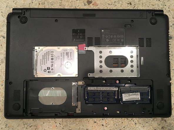 Gateway Z5WTC Hard Drive Replacement: step 6, image 1 of 1