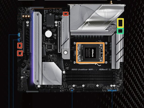 ASRock B850 Labels: crwdns2935265:00crwdnd2935265:01crwdnd2935265:02crwdne2935265:0