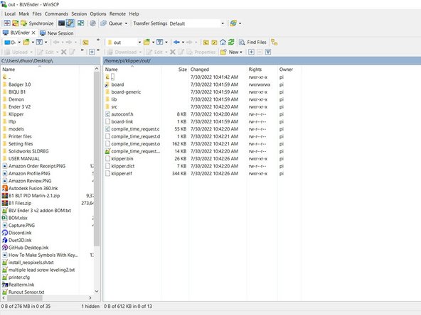 4. Installing Klipper on SKR3 EZ, For UART and USB Connected Boards: crwdns2935265:09crwdnd2935265:02crwdnd2935265:02crwdne2935265:0