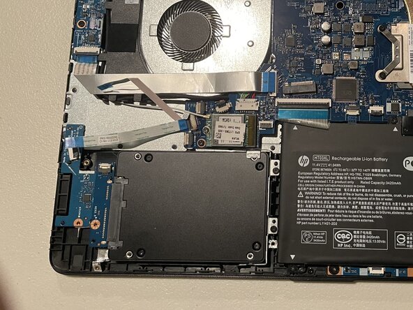 HP 15-dw0037wm SD Card Reader Replacement, SD Card Reader: step 6, image 2 of 2