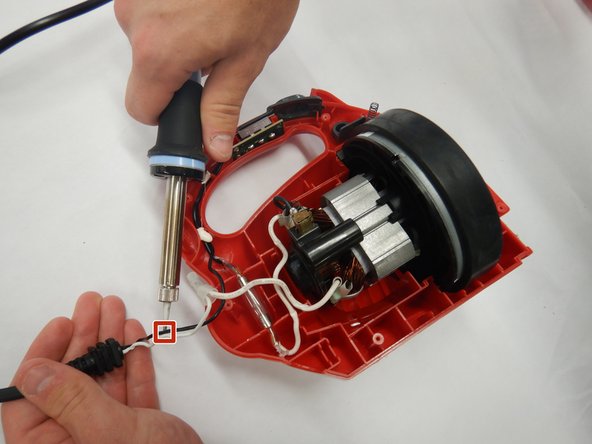 Dirt Devil Scorpion Quick Flip Power Cord Replacement: step 4, image 1 of 1