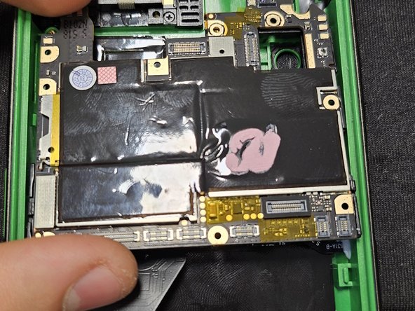 Blackview BV9200: Motherboard Replacement, Removing the motherboard from the case: step 8, image 2 of 3