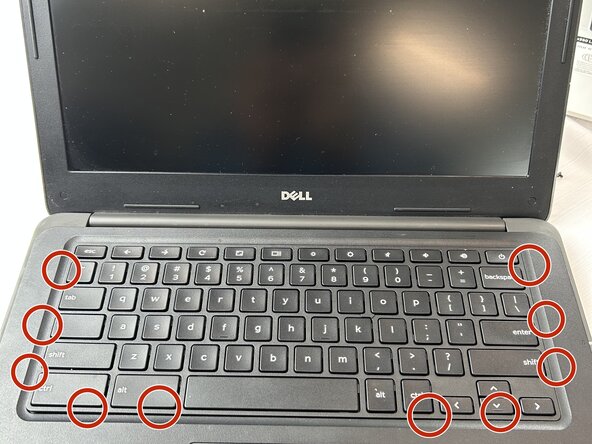 Dell Chromebook 13 3380 Keyboard Replacement: step 7, image 1 of 1