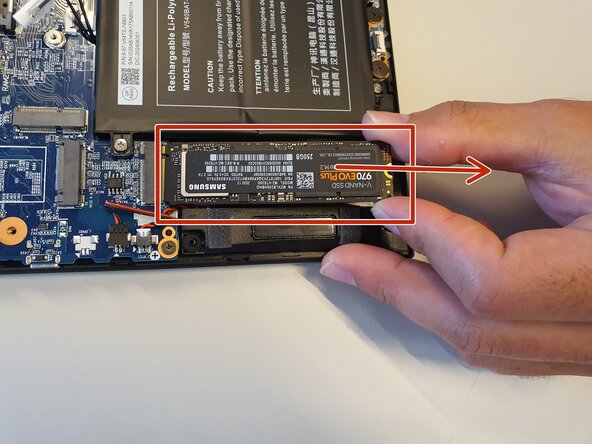 why! V540TU SSD Replacement, SSD: step 4, image 3 of 3