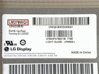 Apple Thunderbolt Display Teardown