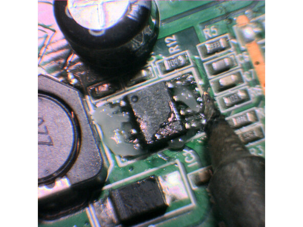Philips Wake-Up HF3520 Power supply repair, Soldering SO-8 IC: crwdns2935265:011crwdnd2935265:02crwdnd2935265:02crwdne2935265:0