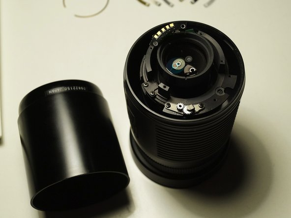 Reparatur einer hängenden Blende an einem Vivitar Series 1 28-300mm Objektiv, Zugabe: Schritt 9, Bild 2 von 3