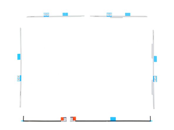 iMac Intel 27" Retina 5K Display 2020 Display Adhesive Replacement, Lay out the adhesive strips: crwdns2935265:03crwdnd2935265:02crwdnd2935265:02crwdne2935265:0