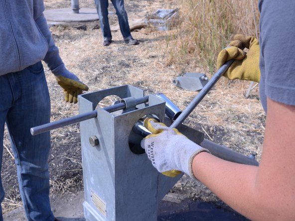 Afridev Casing Pipe Disassembly: crwdns2935265:06crwdnd2935265:02crwdnd2935265:03crwdne2935265:0