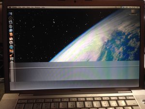 SOLVED: Horizontal lines across bottom third of screen? - MacBook Pro