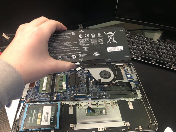 HP Envy 15t-as100 Battery Replacement, Remove previous battery: crwdns2935265:03crwdnd2935265:02crwdnd2935265:02crwdne2935265:0