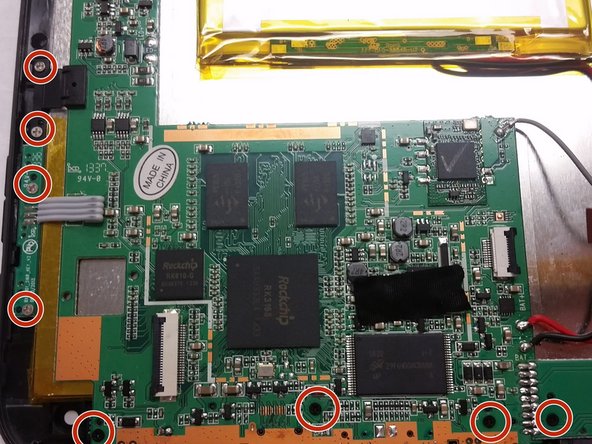 iDea USA CT 1020 Screen Replacement: step 4, image 2 of 3