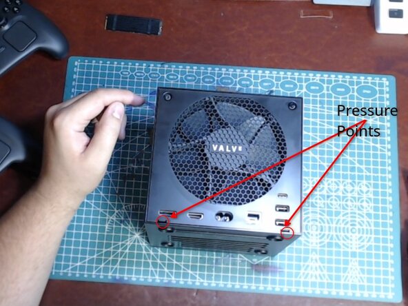 Steam Machine (2nd Generation) M.2 SSD Hard drive Replacement, Remove Backplate: step 2, image 1 of 2