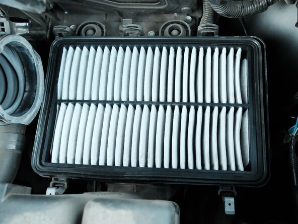 2022 Mazda CX-5 Engine Air Filter Replacement: step 5, image 1 of 2