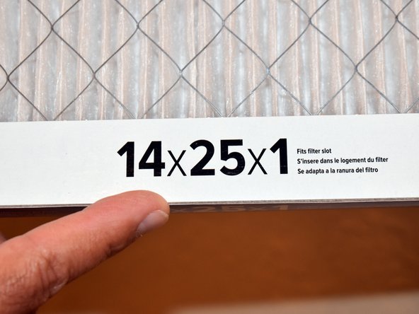 Home Air Conditioning Filter Replacement: step 3, image 2 of 2