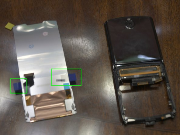 Motorola Razr 2019 Main Screen Replacement, Install new Main Screen: step 11, image 2 of 3
