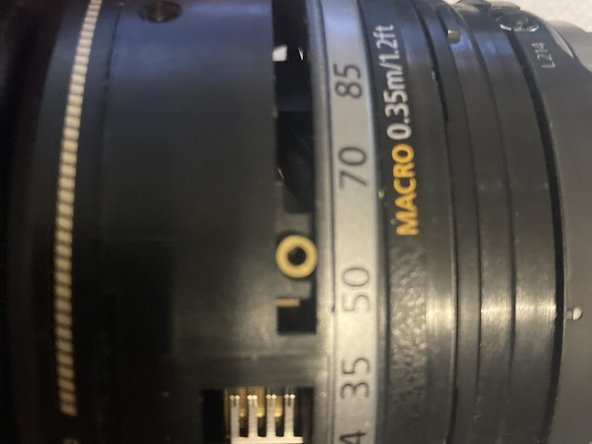 Canon EF-S 17-85mm lens Disassembly/fix: crwdns2935265:05crwdnd2935265:02crwdnd2935265:02crwdne2935265:0
