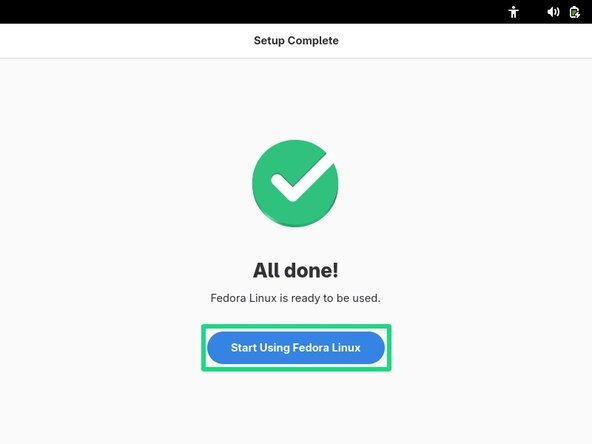 How to Install Linux on a Windows PC, Set up the new operating system: crwdns2935265:010crwdnd2935265:03crwdnd2935265:03crwdne2935265:0