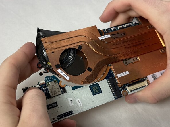 HP Elite x2 G4 Fan Replacement: step 15, image 3 of 3
