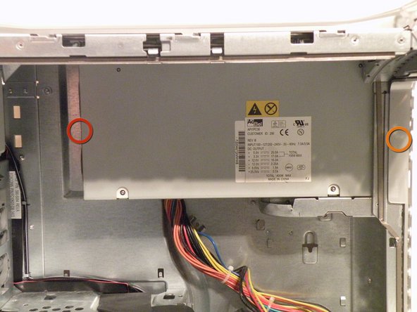 Power Mac G4 MDD Power Supply Replacement: crwdns2935265:019crwdnd2935265:02crwdnd2935265:02crwdne2935265:0
