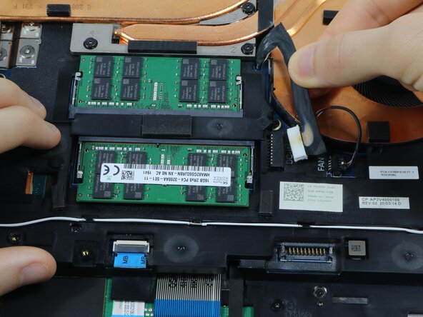 Dell Precision 7750 GPU Replacement: step 6, image 2 of 2